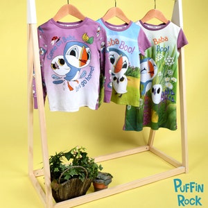 Official Puffin Rock Kids Tshirt image 4