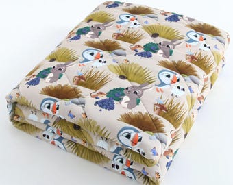 Official Merchandise - Puffin Rock Luxe Bamboo Blanket - Ploom Baby