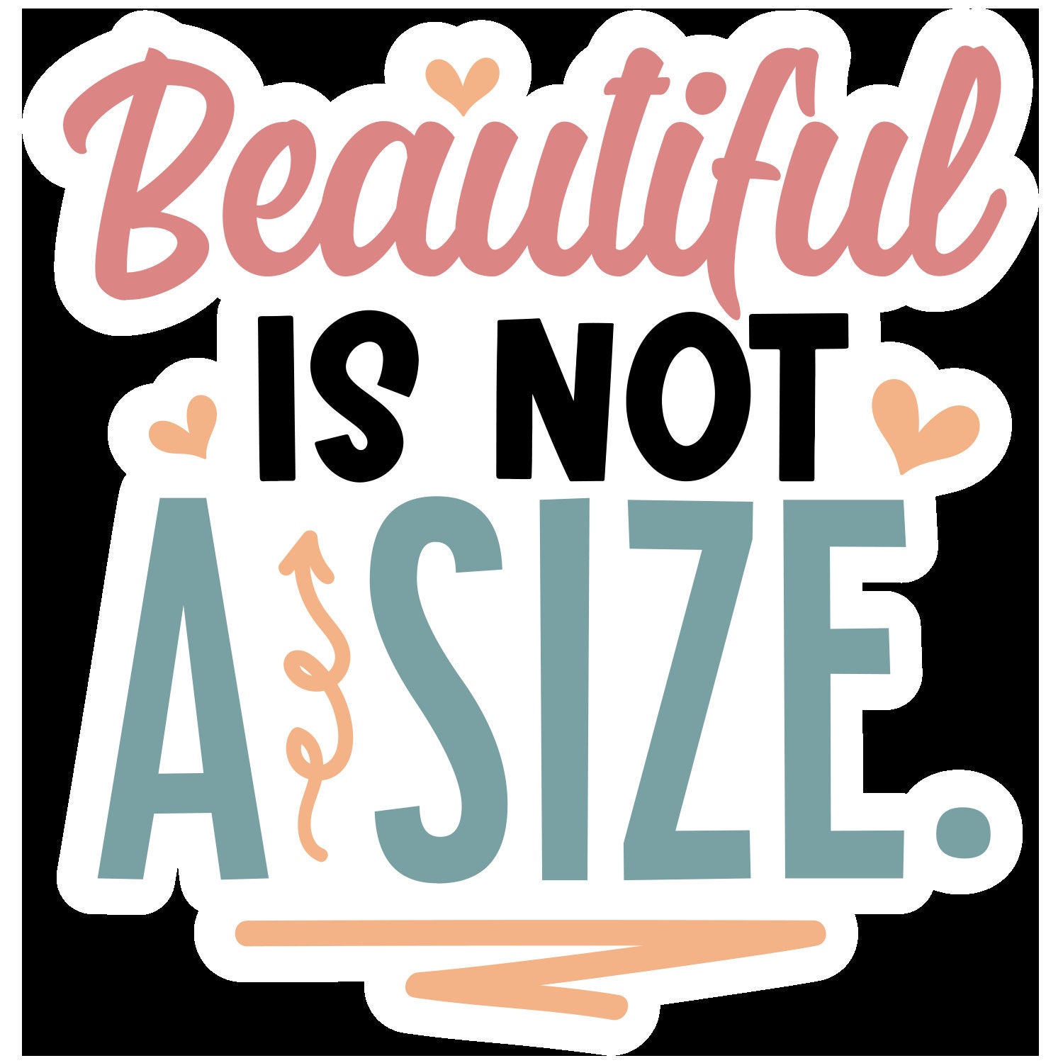 Body Positivity Stickers: Inspirational Vinyl Stickers - Etsy