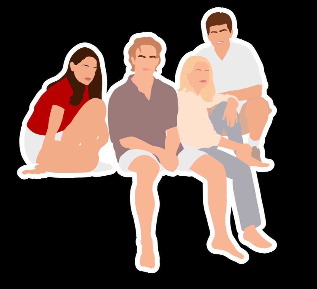 4 TV Show Stickers - Etsy