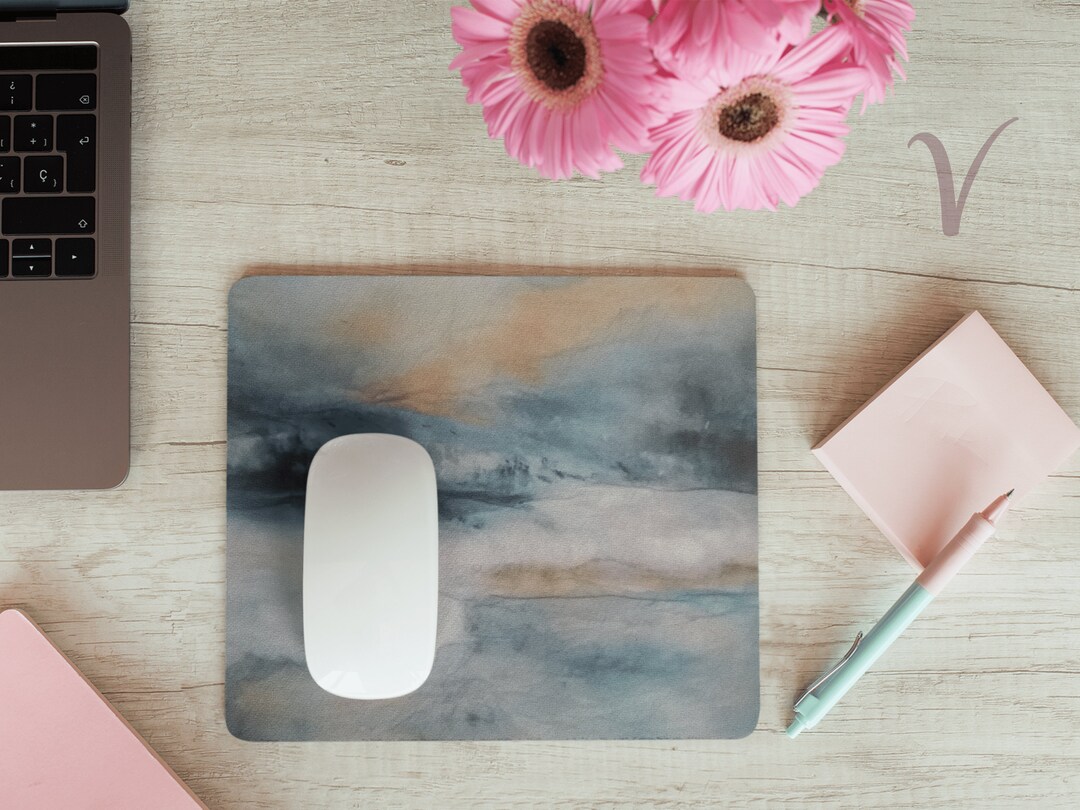 Sunrise Over Ice Mouse Pad, Original Art, Custom Mouse Pad, Sunrise