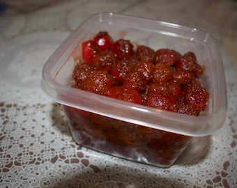 Pittige gushers || Dulces enchilados (bolitas de sabor)