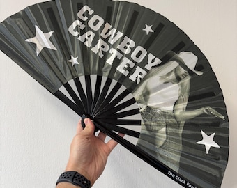 Cowboy Carter Sash Fan / Drag Fan / Clack Fan / Festivals / Drag Queen ...