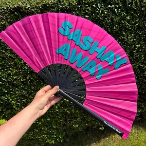 Shantay You Stay & Sashay Away Fan (Double Sided)