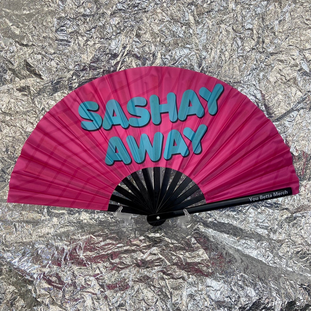 Shantay You Stay & SASHAY AWAY Fan / Drag Fan / Clack Fan / Etsy