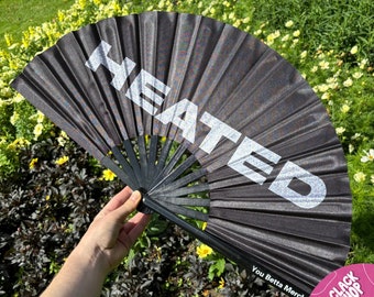 Ventilador de techo con calefacción, costillas de bambú - Drag Queen, festivales