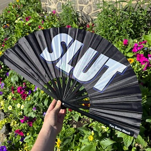 SLUT Fan / Drag Fan / Clack Fan / Festivals / Drag Queen