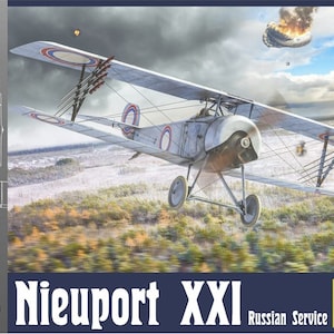 1/32 Copper State Models #32-003 - Nieuport XXI Russian Service. Plastic model kit.
