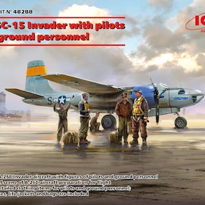 1/48 ICM #48288 - A-26C-15 Invader with pilots and ground personnel