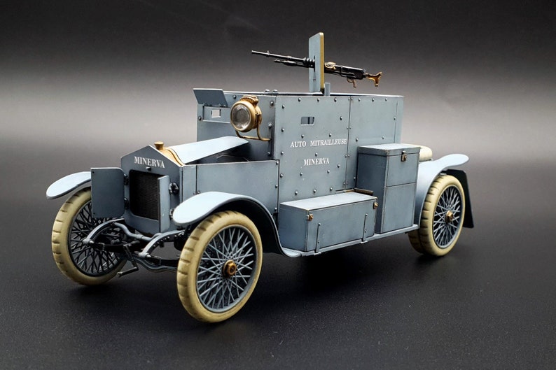 1:35 Copper State Models #35004 Minerva Armoured car WW I plastic kit 1:35 Copper State Models #35004 Minerva Armoured car WW I plastic kit