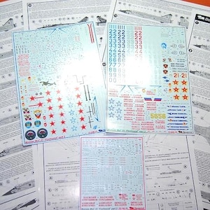 1/72 Begemot Decals #72-046 - Mikoyan MiG-31,  Part 2.