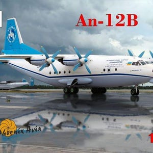 1/144 Amodel #1470 - アントノフ An-12B 貨物機