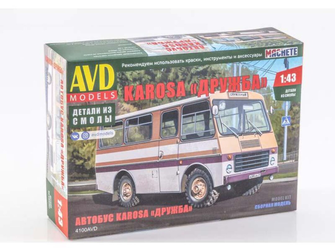 1:43 AVD Models 4100 - Bus Karosa 