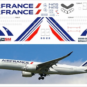 Decal A350 900 - Etsy