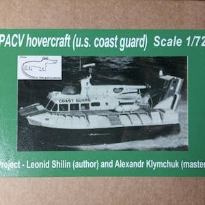 1:72 Croco Models 72028 - PACV hovercraft (US Coast Guard). Resin kit with decal.