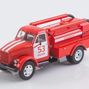 1:43 SSM 1591 - Camión de bomberos GAZ-51A ATSU-20