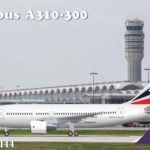 1/144 AMP #144-009 - Airbus A310-300 Pratt and Whitney &#39;Delta Air Lines & FedEx&#39;