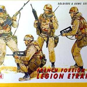 1/35 Italeri #342 - French Foreign Legion &quot;Legion Etrangere&quot; (4 Figures), Plastic model kit.