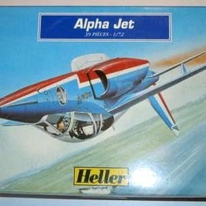 1/72 Heller #80257 - Dornier Alpha Jet. Plastic model kit.