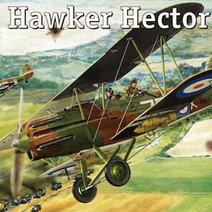 1:72 Amodel 72194 - Avião de reconhecimento e caça britânico Hawker Hector