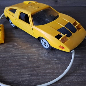 Remote Control Car Toy Length:27 cm Made in USSR Plastic. Vintage.
