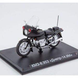 1:24 KMZ 8.953 &quot;Dnepr-14.9 M&quot; Motorrad UdSSR mit Magazin Modimio #67