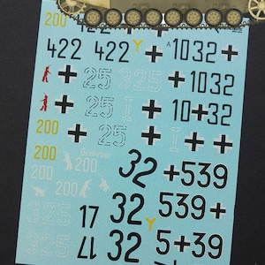 1/35 Colibri Decals #35038 - Pz.Kpfw. IV Ausf. Н, Part I