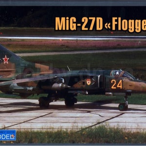 1/72 ART Model 7216 - Mikoyan Gurevich MiG-27D &quot;Flogger&quot;, Plastic model kit.