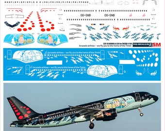 1/144 PAS-Decals #320-41 - Airbus A320 NEO ANA. Decal - Etsy