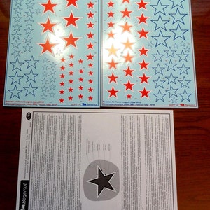 1/32 Begemot Decals #32-017 - Russian Air Force insignia (type 2010).