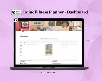 Notion template Mindfulness