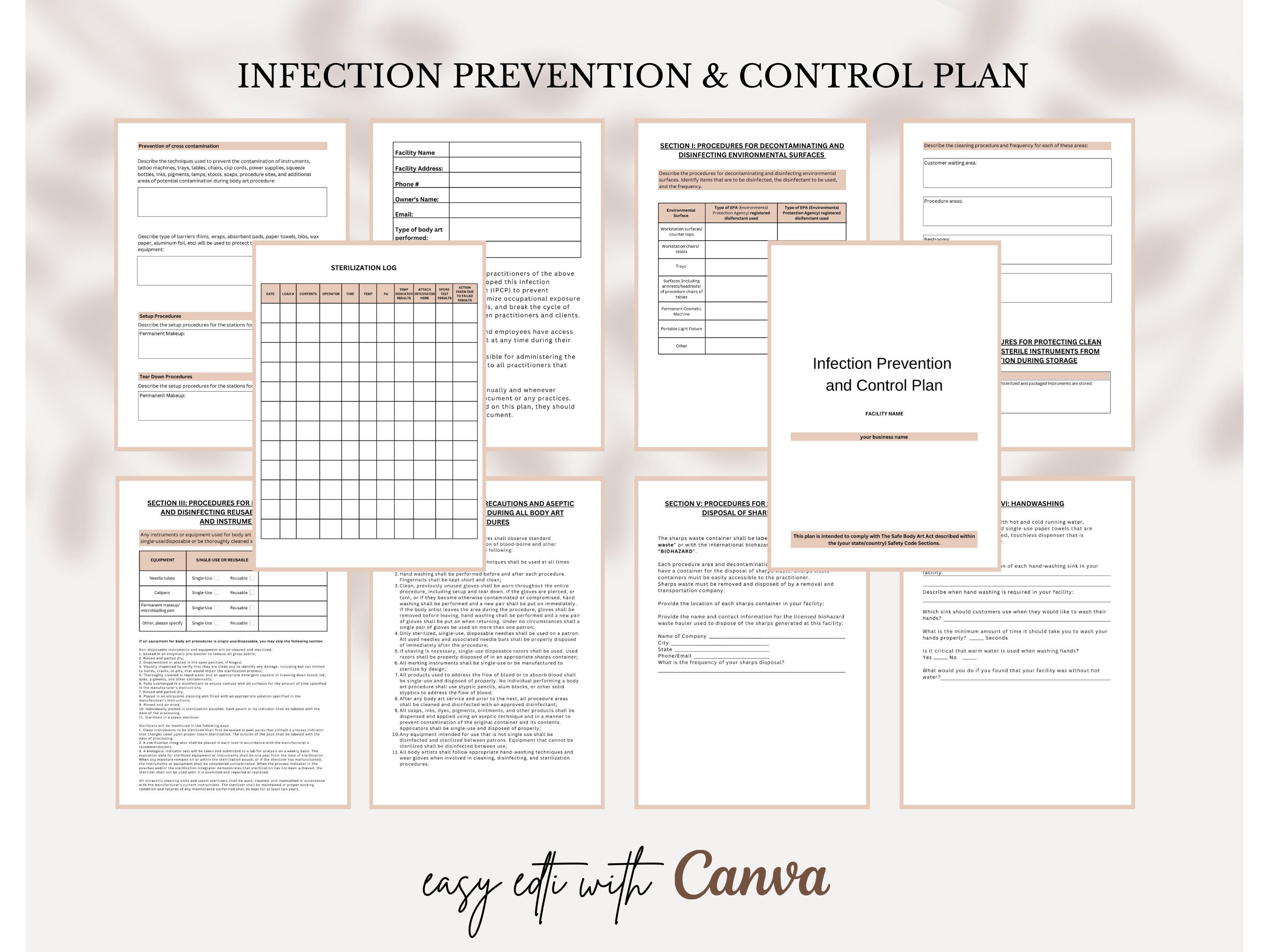 Infection Prevention And Control Plan IPCP Intake Forms PMU Artist infection-prevention-and-control-plan-ipcp-intake-forms-pmu-artist
