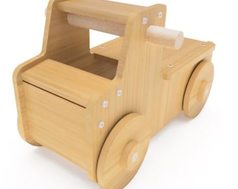 Planos de camión clásico CNC para montar: Juguete de madera resistente - Archivos digitales