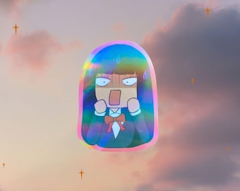 ホログラフィックアニメステッカー