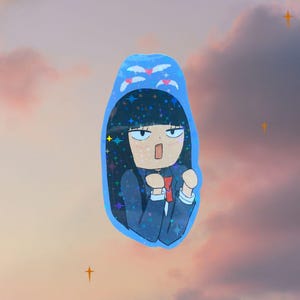 ホログラフィックアニメステッカー 画像 1
