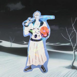 グリムジョー ブリーチ デカール アランカル ホログラフィック アニメ ビニール ステッカー