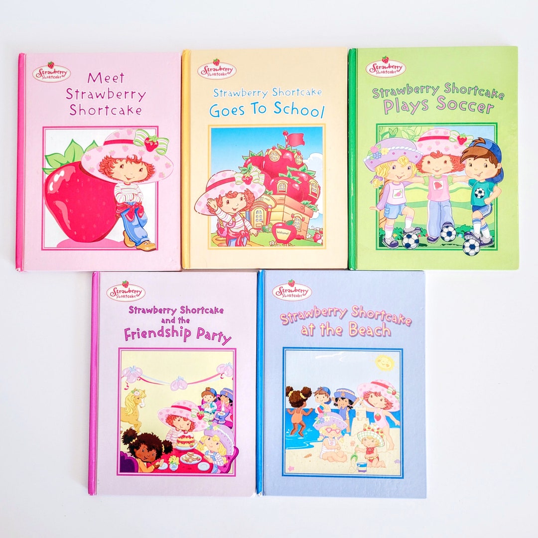 Vintage Strawberry Shortcake Hardcover Childrens Book Set of 5, Meet ...