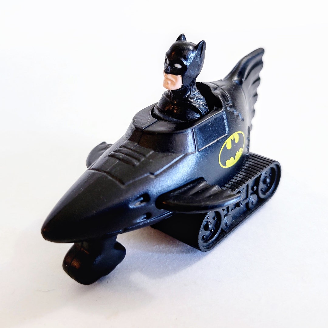 Batman Returns Batmobile Pull Back Car Mcdonalds Happy Meal Toy Vintage ...