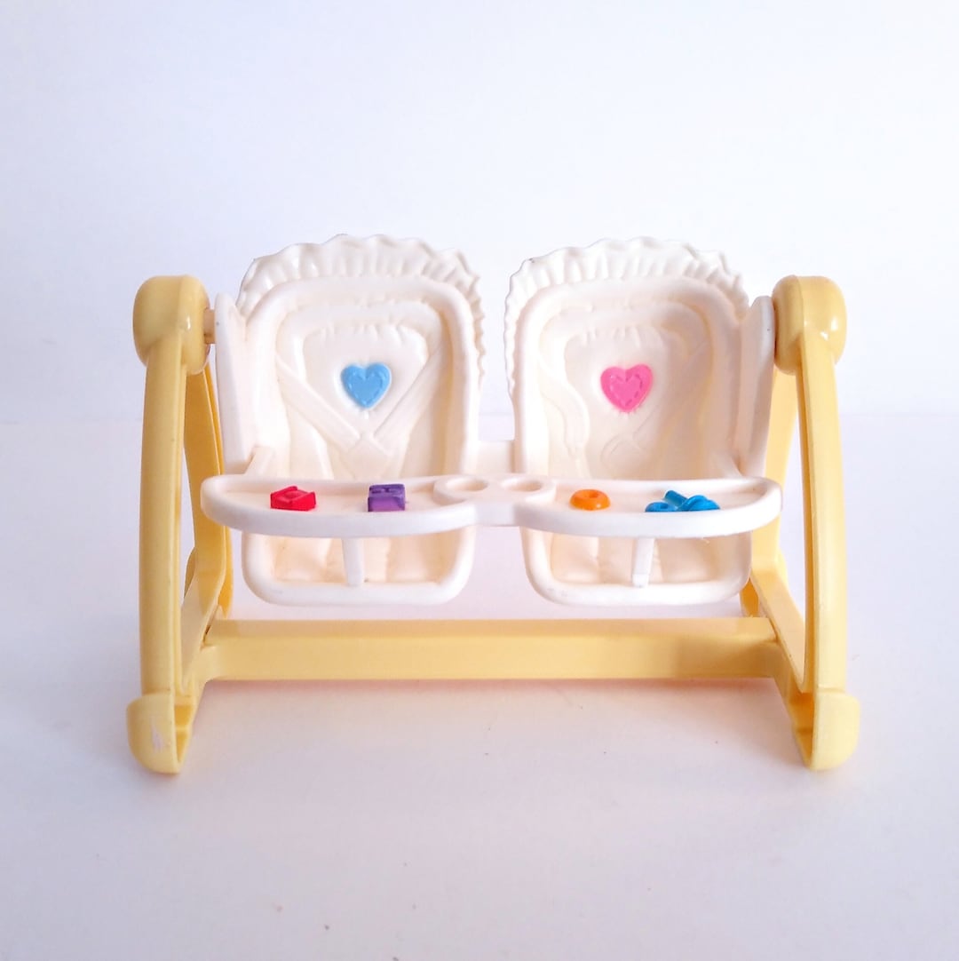 Fisher Price Loving Family Twin Baby Swing High Chair Nursery Furniture