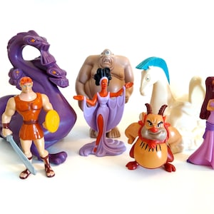 Disney Hercules Toy Lot, 90s Vintage Hercules Mcdonalds Happy Meal