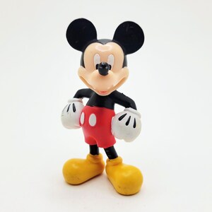Disney Store Mickey and Friends PVC Figure Set of 4, Mickey Mouse Minnie Goofy Pluto image 9