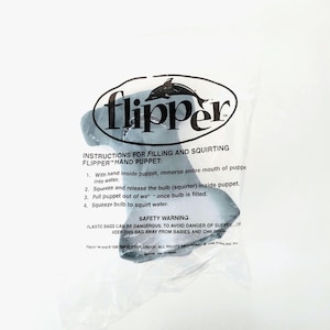 Flipper The Movie Scar Hammerhead Shark Rubber Hand Puppet Pizza Hut 1996