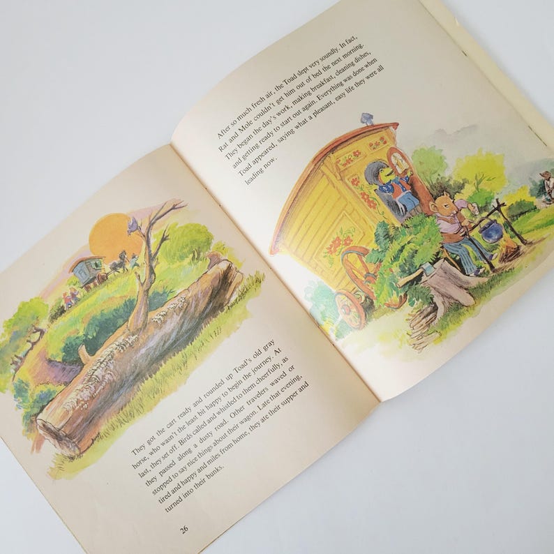 The Adventures of Mole Rat and Toad Wind in the Willows Vintage ...