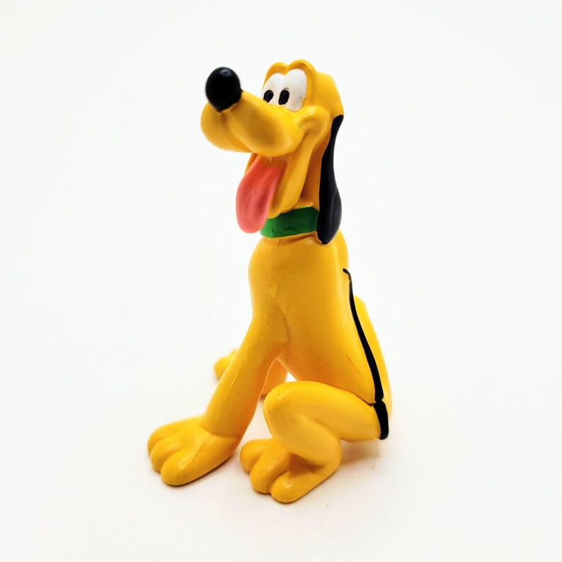 Disney Store Mickey and Friends PVC Figure Set of 4, Mickey Mouse Minnie Goofy Pluto image 6