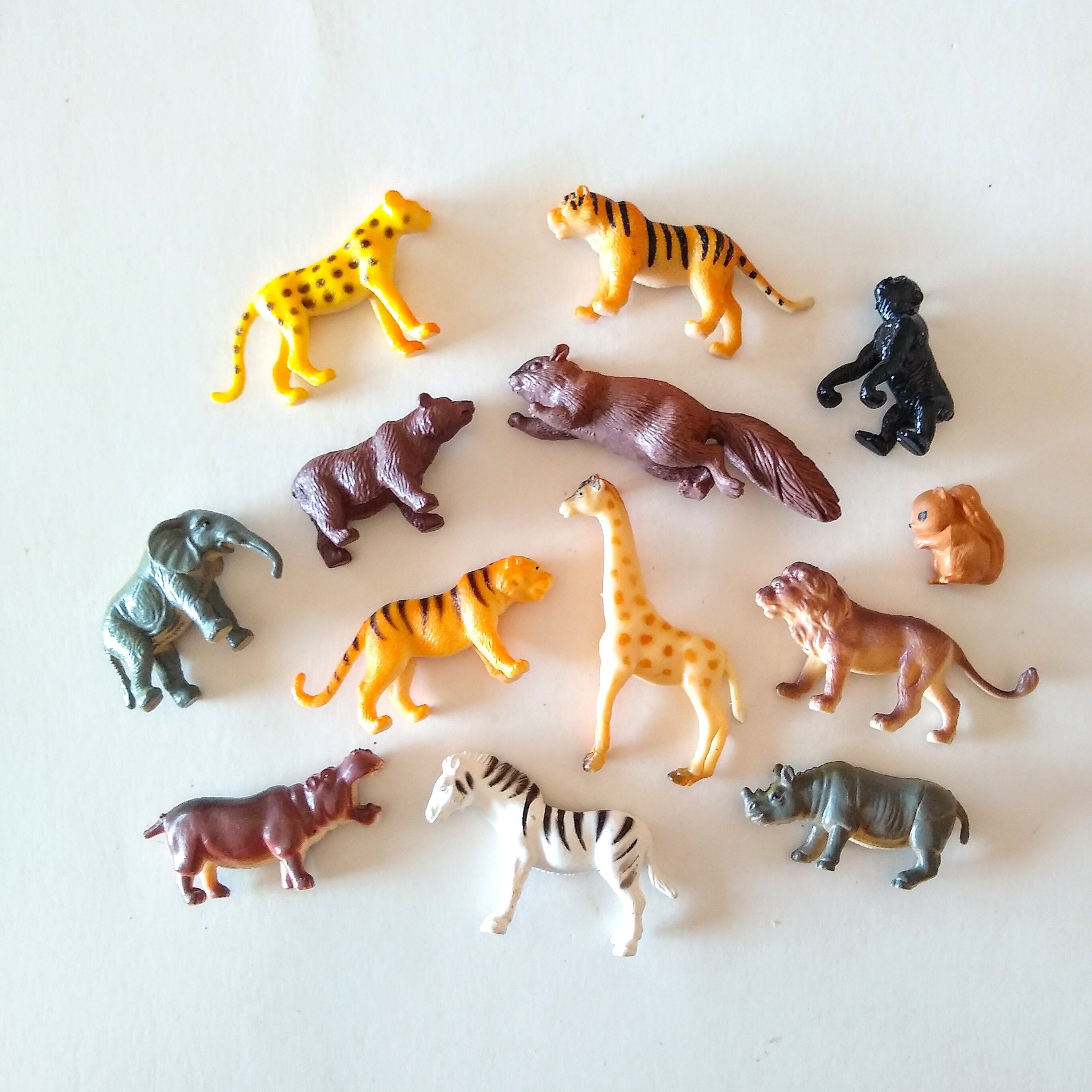 Vintage Animal Miniature Plastic Toys Zoo Animals Safari - Etsy Vintage Animal Miniature Plastic Toys Zoo Animals Safari - Etsy
