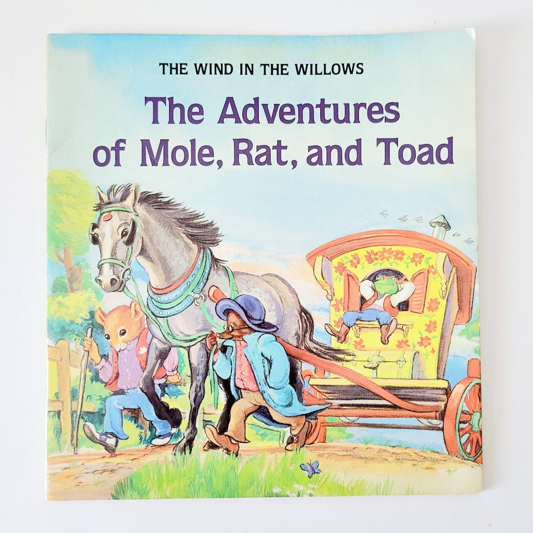 The Adventures of Mole Rat and Toad Wind in the Willows Vintage ...