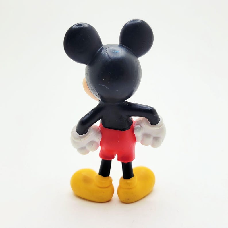 Disney Store Mickey and Friends PVC Figure Set of 4, Mickey Mouse Minnie Goofy Pluto image 10
