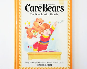 Care Bears The Trouble with Timothy Vintage Hardcover Childrens Book 1983