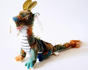 TY Beanie Babies Zodiac Dragon 8" Plush Toy 2000