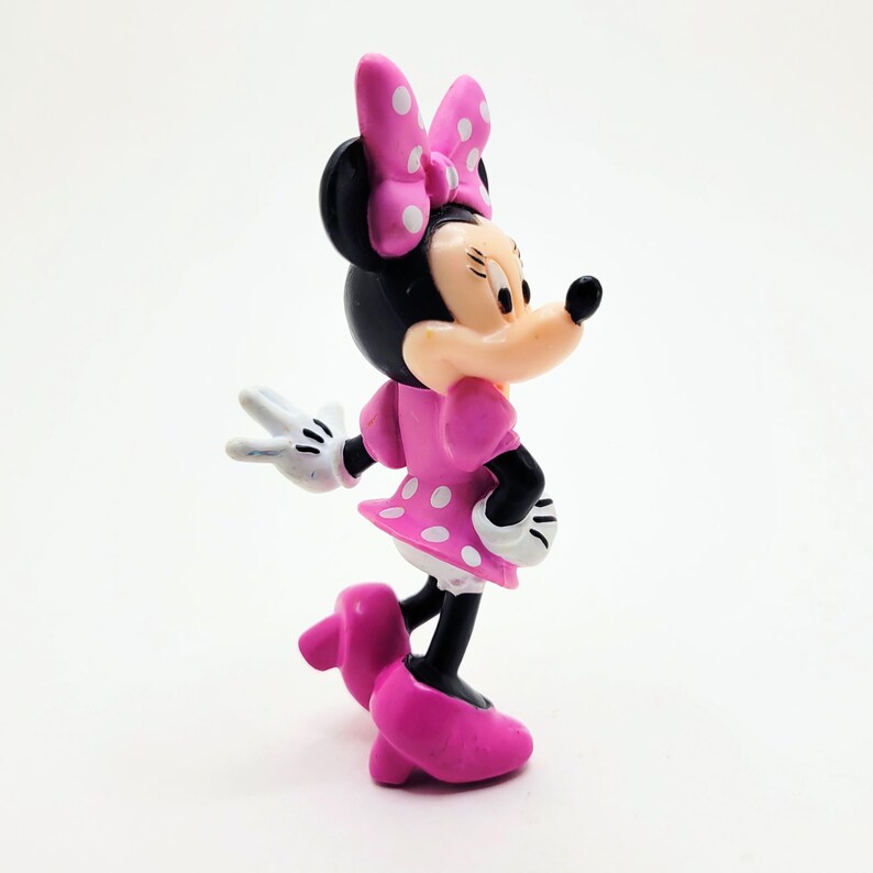 Disney Store Mickey and Friends PVC Figure Set of 4, Mickey Mouse Minnie Goofy Pluto image 12